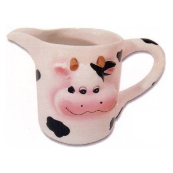 Caraffa ceramica 3D Mucca