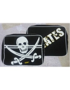 Borsa tracolla rettangolare ecopelle "Pirata"