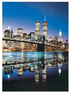 Separè bifacciale 3 pannelli "New York" Cm. 185x120
