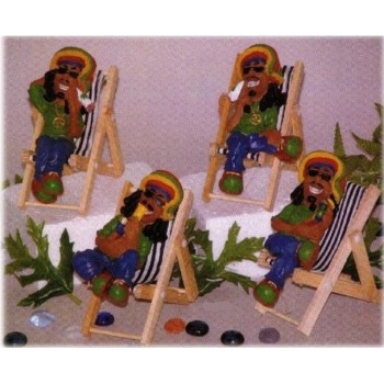 Sdraietta da mare con rasta