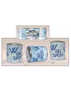 Barattoli per auto "W gli sposi" - Set 3 barattoli