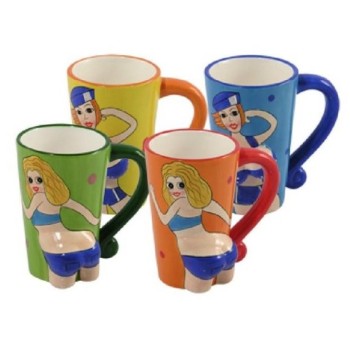 Tazza mug ceramica sexy con effetto 3D
