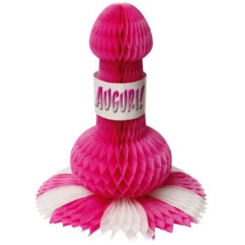 Centrotavola nido d'ape sexy "Il Festazzone" Cm. 36