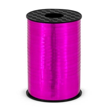 Nastrino Metallic 5 mm. - 225 Mt. - Dark Pink