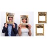 Set 2 Funny Boards per selfie "Wanted" lui e lei