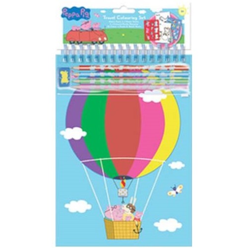 Set da disegno completo Peppa Pig con colori