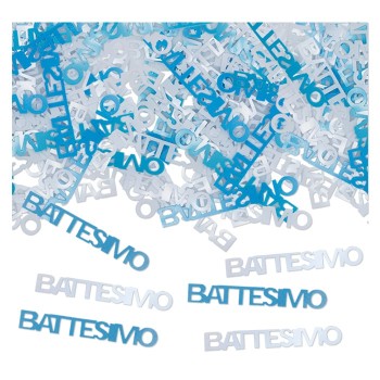 Confetti metallizzati 15gr. - Battesimo celeste