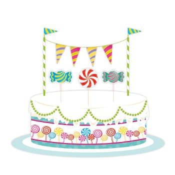 Set per decorazione della torta "Candy"