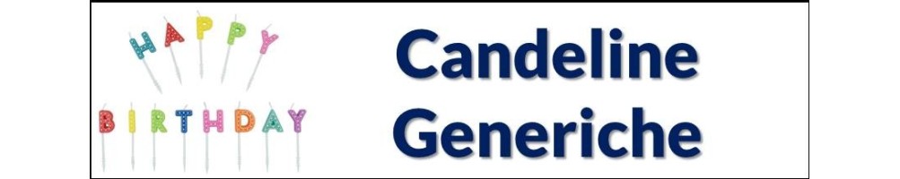 Candeline per torte