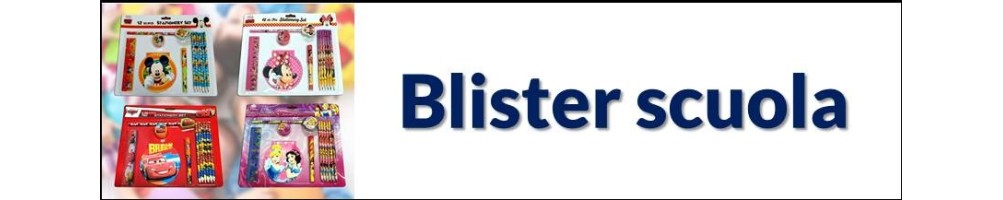 Blister scuola