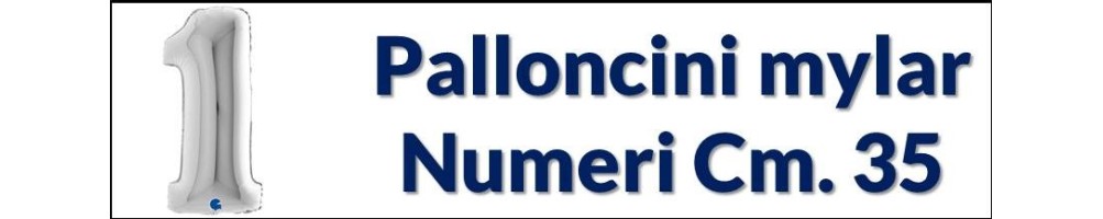 Mylar Numeri Cm. 35