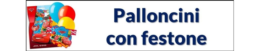 Palloncini con festone