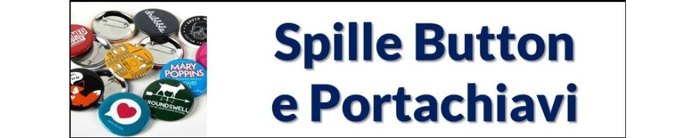 Spille e portachiavi Button