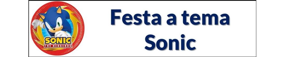 Festa a tema Sonic